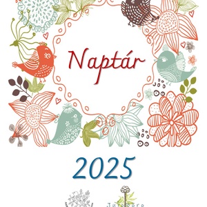 Naptár gyerekeknek saját rajzaimmal 2025-re - otthon & életmód - dekoráció - fali és függő dekoráció - falinaptár & öröknaptár - Meska.hu