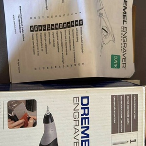 Dremel elektromos gravírozó - kellékek & szerszámok - hobby fa alapanyag - doboz - Meska.hu