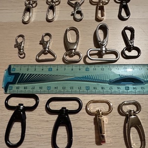 Karabiner 14 db - kellékek & szerszámok - csat, karika, zár - Meska.hu