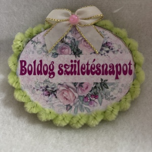Hűtő mágnes, Otthon & Életmód, Konyhafelszerelés, tálalás, Konyhai dekoráció, Hűtőmágnes, Mindenmás, Egyedi hűtő mágnes. Születésnapra . 8x 7 cm. , MESKA