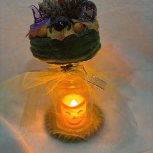 Halloween asztal dísz - Meska.hu