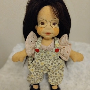 Természetes anyagokból készült baba  - játék & sport - baba & babaház - öltöztethető baba - Meska.hu