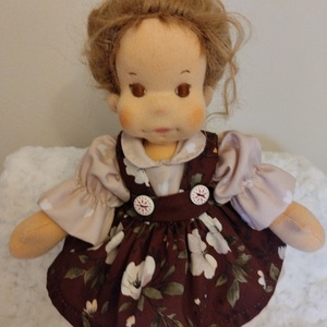 Természetes anyagokból készült baba., Játék & Sport, Baba & babaház, Öltöztethető baba, , MESKA