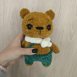 Horgolt mackó - játék & sport - plüssállat & játékfigura - maci - Meska.hu