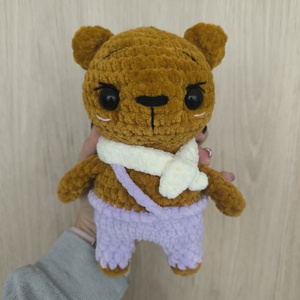 Horgolt mackó, Játék & Sport, Plüssállat & Játékfigura, Maci, Horgolás, Varrás, MESKA