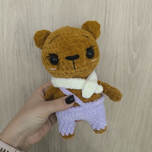 Horgolt mackó - játék & sport - plüssállat & játékfigura - maci - Meska.hu