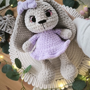 Horgolt nyuszi  - Meska.hu