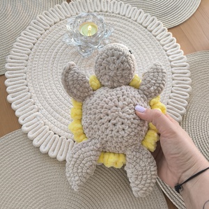 Horgolt teknős - játék & sport - plüssállat & játékfigura - teknős - Meska.hu