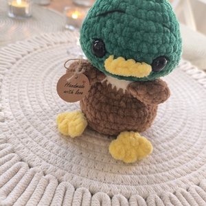 Horgolt vadkacsa, Játék & Sport, Plüssállat & Játékfigura, Más figura, Horgolás, MESKA