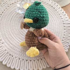 Horgolt vadkacsa - játék & sport - plüssállat & játékfigura - más figura - Meska.hu