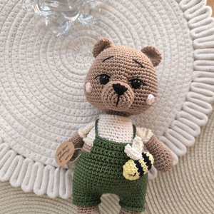 Horgolt mackó , Játék & Sport, Plüssállat & Játékfigura, Maci, Horgolás, MESKA