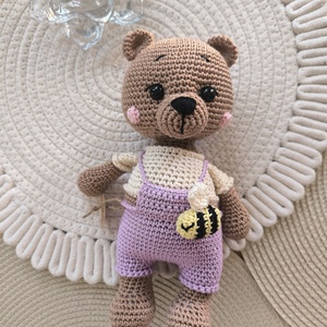 Horgolt mackó , Játék & Sport, Plüssállat & Játékfigura, Maci, Horgolás, MESKA