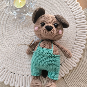 Horgolt kutya  - Meska.hu