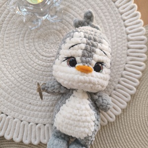 Horgolt pingvin, Játék & Sport, Plüssállat & Játékfigura, Pingvin, Horgolás, MESKA