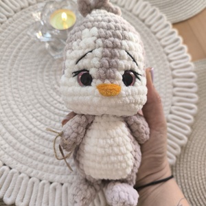 Horgolt pingvin , Játék & Sport, Plüssállat & Játékfigura, Pingvin, Horgolás, MESKA