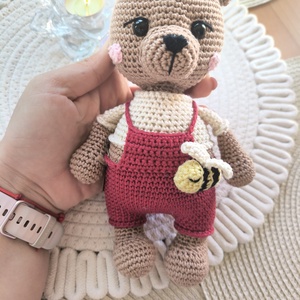 Horgolt mackó  - játék & sport - plüssállat & játékfigura - maci - Meska.hu