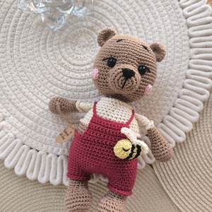 Horgolt mackó , Játék & Sport, Plüssállat & Játékfigura, Maci, Horgolás, MESKA