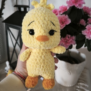 Horgolt csibe, Játék & Sport, Plüssállat & Játékfigura, Más figura, Horgolás, Szeretettel köszöntelek a boltomban! Ez a termék gondos kézimunkával, nagy odafigyeléssel készült, ..., MESKA