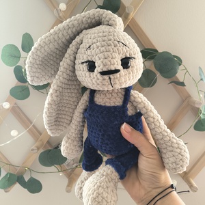 Nyuszi horgolás MINTA - diy (csináld magad) - szabásminta, útmutató - horgolási minta - Meska.hu