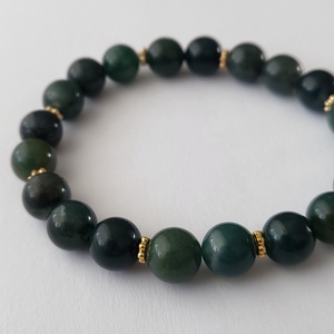 Mohaachát ásványkarkötő - ékszer - karkötő - ásványkarkötő - Meska.hu