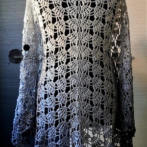 Ezüst holdfény kézzel horgolt - Meska.hu