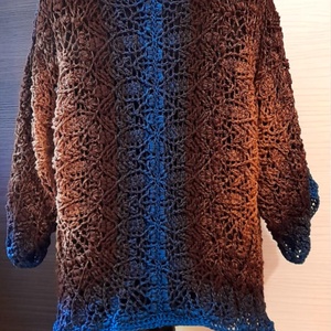 Virágos Hexi Kardigán - ruha & divat - női ruha - pulóver - Meska.hu