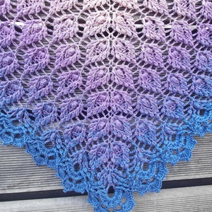 Alkony - egyedi horgolt vállkendő - Meska.hu