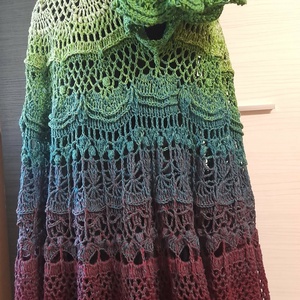 Jobb világért horgolt ruha - ruha & divat - női ruha - tunika - Meska.hu