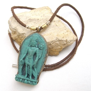 Buddha nyaklánc, Női amulett nyaklánc, Buddhista nyaklánc, Ezoterikus nyaklánc nőknek -  - Meska.hu