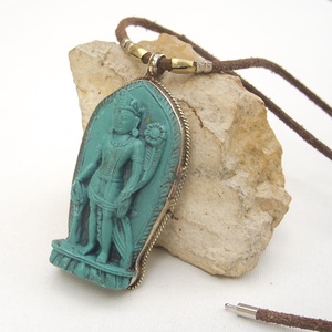 Buddha nyaklánc, Női amulett nyaklánc, Buddhista nyaklánc, Ezoterikus nyaklánc nőknek -  - Meska.hu