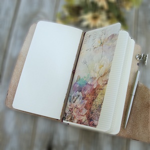 Bőr utazási napló, Egzotikus Buddha bőr napló,  Buddhista bőr Notebook, Emlékkönyv, Újratölthető - otthon & életmód - papír, írószer - jegyzetfüzet & napló - Meska.hu
