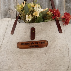 Női vászon táska, Régi gabonazsákos nagy méretű táska, Utazó táska, Kézi táska, Shopper táska, Strandtáska - táska & tok - bevásárlás & shopper táska - shopper, textiltáska, szatyor - Meska.hu