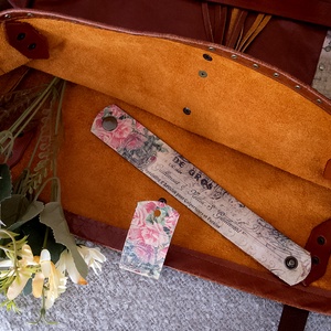 Női bőr táska, Valódi bőr válltáska, Nagy shopper táska, Francia stílusú női táska - táska & tok - kézitáska & válltáska - nagy pakolós táska - Meska.hu