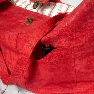 Hatalmas olasz valódi bőr válltáska, Olasz marhabőr shopper szemüvegtartóval - táska & tok - kézitáska & válltáska - nagy pakolós táska - Meska.hu