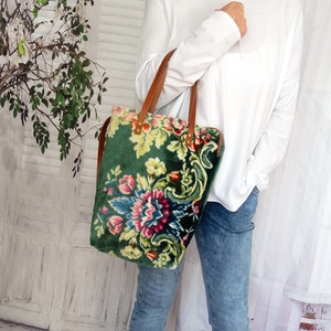 Bársony szőnyegtáska - Meska.hu