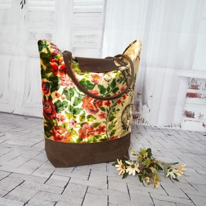 Nagy méretű olasz barokk szőnyegtáska - táska & tok - kézitáska & válltáska - nagy pakolós táska - Meska.hu