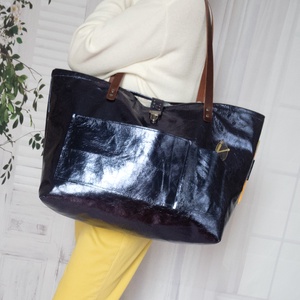 Olasz marhabőr válltáska, Táska & Tok, Kézitáska & válltáska, Nagy pakolós táska, Bőrművesség, Varrás, MESKA