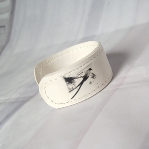 Olasz marhabőr vintage bird karkötő - ékszer - karkötő - széles karkötő - Meska.hu