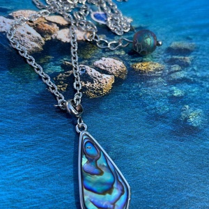 Maritime Dream - Nyaklánc Abalone kagyló medállal - ékszer - nyaklánc - medálos nyaklánc - Meska.hu