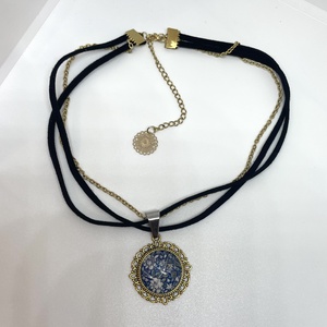 Elegant Flower - Choker nyaklánc - ékszer - nyaklánc - cameo nyaklánc - Meska.hu