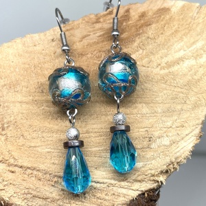 Antique Drop - Lógós csepp fülbevaló - ékszer - fülbevaló - lógó csepp fülbevaló - Meska.hu