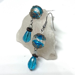 Antique Drop - Lógós csepp fülbevaló, Ékszer, Fülbevaló, Lógó csepp fülbevaló, Ékszerkészítés, MESKA