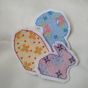 Hímzett nyuszik, DIY (Csináld magad), Szabásminta, útmutató, Hímzés minta, Hímzés, MESKA