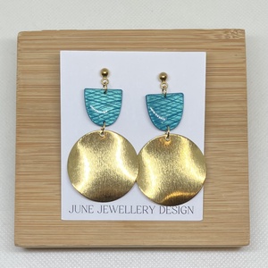 Mirabella színes fülbevalók - ékszer - fülbevaló - lógó fülbevaló - Meska.hu