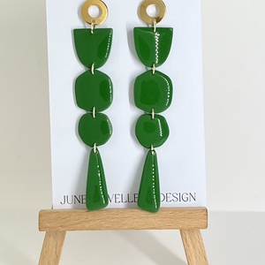 Lana fülbevaló - ékszer - fülbevaló - lógó fülbevaló - Meska.hu