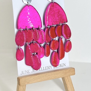 Party kollekció pink metál - Meska.hu