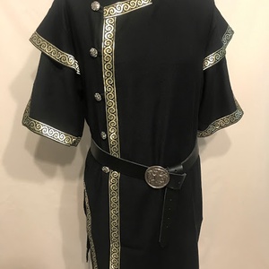 Kaftán fekete-arany mongol fazon - ruha & divat - férfi ruha - Meska.hu Kaftán fekete-arany mongol fazon - ruha & divat - férfi ruha - Meska.hu