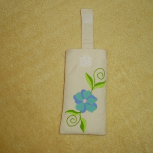  Virágos mobil tartó - Meska.hu