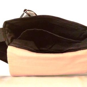 Kézzel festett  Hangjegy mintás tarisznya - táska & tok - kézitáska & válltáska - vállon átvethető táska - Meska.hu