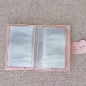 Kézzel festett cseresznye virágos irattartó - táska & tok - pénztárca & más tok - kártyatartó & irattartó - Meska.hu